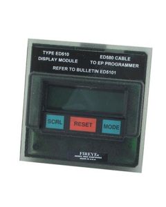Fireye ED510 Display Module, 2 Line x 16 Characters Lcd Display