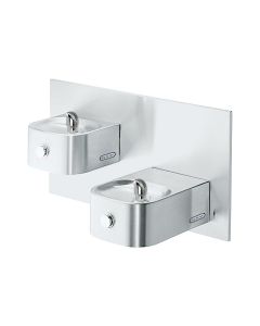 Elkay EDFP217FPK Soft Sides Bi-Level Fountain Non-Filtered Non-Refrigerated, Freeze Resistant Stainless