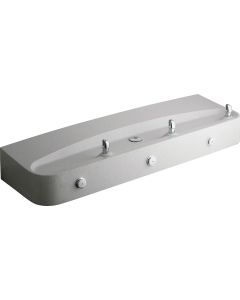 Elkay EDFPVR320RFPK Soft Sides Multi-Station Composite Fountain Non-Filtered, Non-Refrigerated Freeze Resistant White Granite Composite