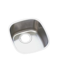 Elkay ELUH1113 Lustertone Classic Stainless Steel, 14-1/4" x 15-3/4" x 5-15/16", Single Bowl Undermount Sink