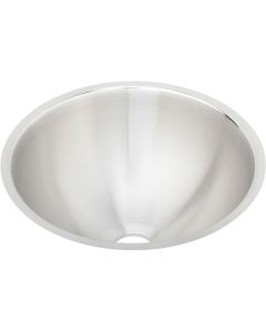 Elkay ELUH12LV Asana Stainless Steel 14-3/8" x 14-3/8" x 6", Single Bowl Undermount Bathroom Sink