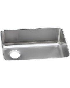 Elkay ELUH2317L Lustertone Classic Stainless Steel 25-1/2" x 19-1/4" x 8", Single Bowl Undermount Sink