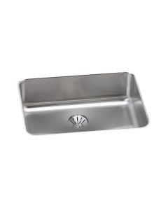 Elkay ELUH2317PD Lustertone Classic Stainless Steel 25-1/2" x 19-1/4" x 8", Single Bowl Undermount Sink with Perfect Drain