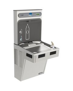 Elkay EMABFDWSSK EZH2O Bottle Filling Station with Single ADA Cooler, Non-Filtered Non-Refrigerated Stainless