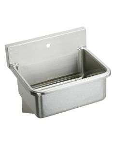 Elkay EWS25201 Stainless Steel 25" x 19.5" x 10-1/2", Wall Hung Single Bowl Hand Wash Sink