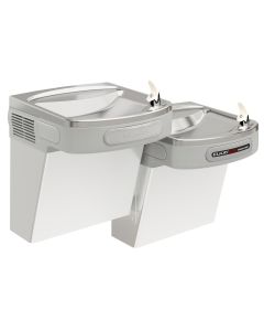 Elkay EZOSTL8SC Versatile Cooler Wall Mount Bi-Level ADA Hands-Free, Non-Filtered Non-Filtered 8 GPH Stainless