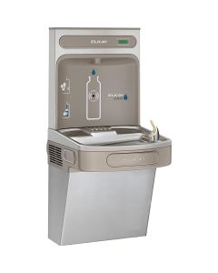 Elkay EZSDWSSK EZH2O Bottle Filling Station with Single ADA Cooler, Non-Filtered Non-Refrigerated Stainless