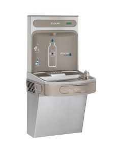 Elkay EZSDWSVRSK EZH2O Bottle Filling Station with Single ADA Cooler, Non-Filtered Non-Refrigerated Stainless