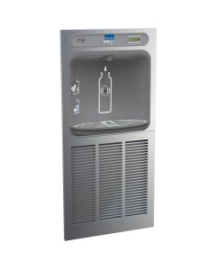 Elkay EZWSGRNM8K EZH2O In-Wall Bottle Filling Station, High Efficiency Non-Filtered 8 GPH Stainless
