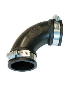 Rubber Quik Elbow 90 Clay, Plastic, Steel, Copper or Lead 15"
