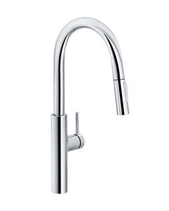 Franke FF4800 Pescara Single Hole Pull Down Kitchen Faucet in Polished Chrome