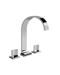 Graff G-1812-C14-PC Sade 14 3/8" H Widespread Lavatory Faucet in Polished Chrome
