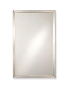 GlassCrafters GC2430-6-SC-LE-BN Glasscrafterslexington 24 Inch Framed Mirrored Medicine Cabinet
