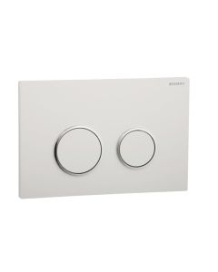 Lacava GE115778-CR Geberit Sigma20 dual-flush actuator in Polished Chrome