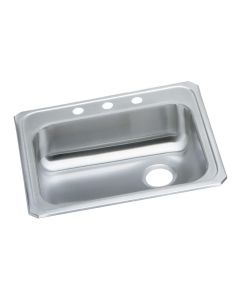 Elkay GECR2521R3 Celebrity Stainless Steel 25" x 21-1/4" x 5-3/8", Single Bowl Drop-in Sink