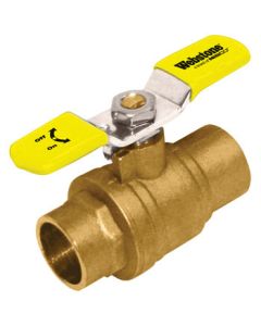 WEB 51702-T 1/2 CXC T/H BV1/2 CXC FP BR BL VLV W/T-HANDLE