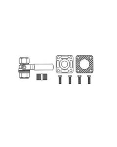 WESTWOOD H23-1 BLOW DOWN KIT (14B)McD&M cap w/4 bolts, gasket, nipple, val