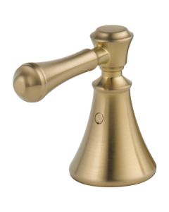 Delta H297CZ Cassidy® Set of Metal Lever Handle for Deck Mount Bathroom & Bidet in Champagne Bronze