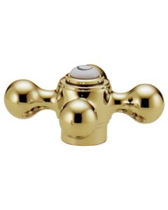 Brizo HK33C-BB Single Metal Cross Handle Kit In Brilliance Brass