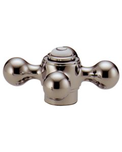 Brizo HK33C-PN Single Metal Cross Handle Kit In Polished Nickel