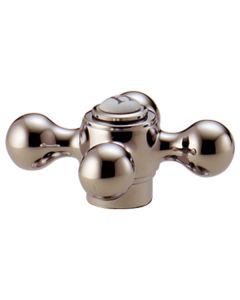 Brizo HK33H-PN Single Metal Cross Handle Kit In Polished Nickel