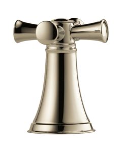 Brizo HX505-PN Baliza Metal Cross Handle Kit (Pair) In Polished Nickel