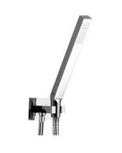 Isenberg HS1003BN Hand Shower Set with Wall Elbow, Combined Holder and Hose
