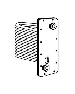Peerless JOT-6, 6 Gallon Tankless Coil - Peerless JO-JOT-2-2T-STEAM Series, Steam / Water