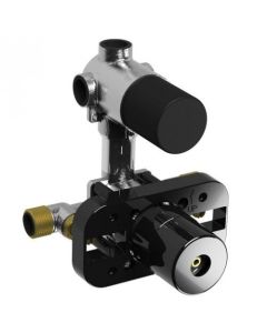 Lefroy Brooks K1-4102-CP Two Handle Pressure Balance Rough With 3-Way Diverter, To Suit K1-4304 & K1-4305 in Polished Chrome