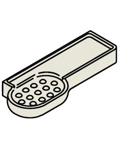 Kohler 10502-96 Colibri Soap & Sponge Shower Dish, Biscuit
