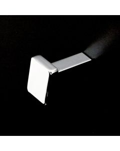 Lacava L220-CR Flash Wall-mount towel ring made of chrome plated brass.W: 7 7/8” D: 2 3/8” H: 5 1/8”
 in Polished Chrome