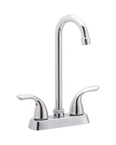 Elkay LK2477CR Everyday Bar Deck Mount Faucet and Lever Handles Chrome