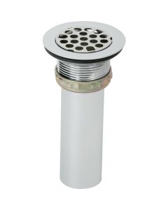 Elkay LK337 Drain Fitting 2" Type 316 Stainless Steel Body, Grid Strainer and Tailpiece