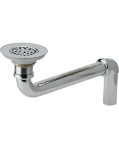 Elkay LKAD18 3-1/2" Drain Chrome Plated Brass Body, Strainer and LKADOS Tailpiece