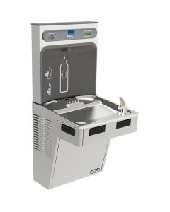 Elkay LMABF8WSSK EZH2O Bottle Filling Station with Single ADA Cooler, Filtered 8 GPH Stainless