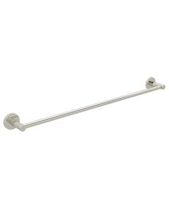 Rohl LO1/24PN Avanti Lombardia Wall Mount 24" Single Towel Bar in Polished Nickel