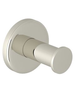 Rohl LO7PN Avanti Lombardia Wall Mount Single Robe Hook in Polished Nickel