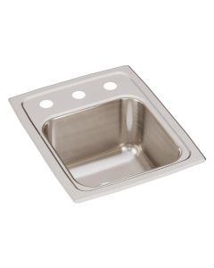 Elkay LR13163 SS 13x16x7.6 Single Bowl Drop-in Sink