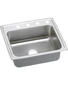 Elkay LRADQ2521653 SS 25x21.2x6.5 Single Drop-in Sink