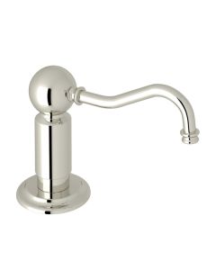 Rohl LS850PPN Georgian Era Traditional Style Soap/Lotion Dispenser in Polished Nickel