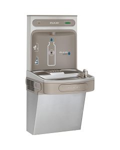 Elkay LZSDWSVRSK EZH2O Bottle Filling Station with Single ADA Cooler, Filtered Non-Refrigerated Stainless