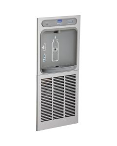 Elkay LZWSGRNM8K EZH2O In-Wall Bottle Filling Station, High Efficiency Filtered 8 GPH Stainless