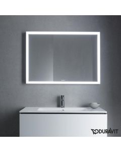 Duravit LC738200000 L-Cube 7.25"L x 32.63"W x 52.37"H Mirror with Lighting