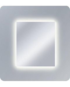 Duravit LM780500000 27-1/2" H X 23-5/8" W Rectangular Wall Mounted Frameless Bathroom Mirror with Integrated LED 36W Lighting