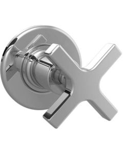 Lefroy Brooks M1-1014-NK Cross Handle Wall Flow Control Trim
