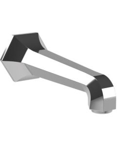 Lefroy Brooks M1-1031-NK Wall Mounted Bath Tub Spout in Silver Nickel
