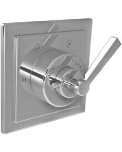 Lefroy Brooks M1-4401-NK Thermostatic Trim Only with Lever Handle in Silver Nickel (Rough Sold Separately)
