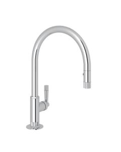 Rohl MB7930LMAPC-2 Graceline Michael Berman Pull-Down Kitchen Faucet in Polished Chrome