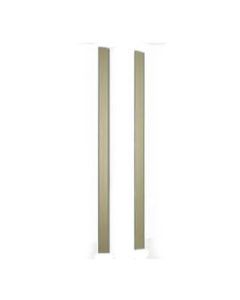 Robern MSMK70D8SR11 M Series 2 Inch W x 70 Inch H Surface Mount Kit In Tinted Grey Glass