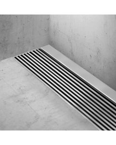 Easy Drain MLWBW-P 900 - Boardwalk Polished Modulo TAF Wall design set - 35 7/16" (900mm)